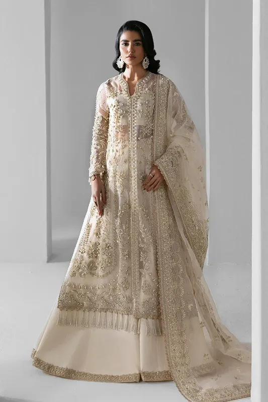 Zarposh Seraphine Wedding Formals Raw Silk – view 1 – Poshaq
