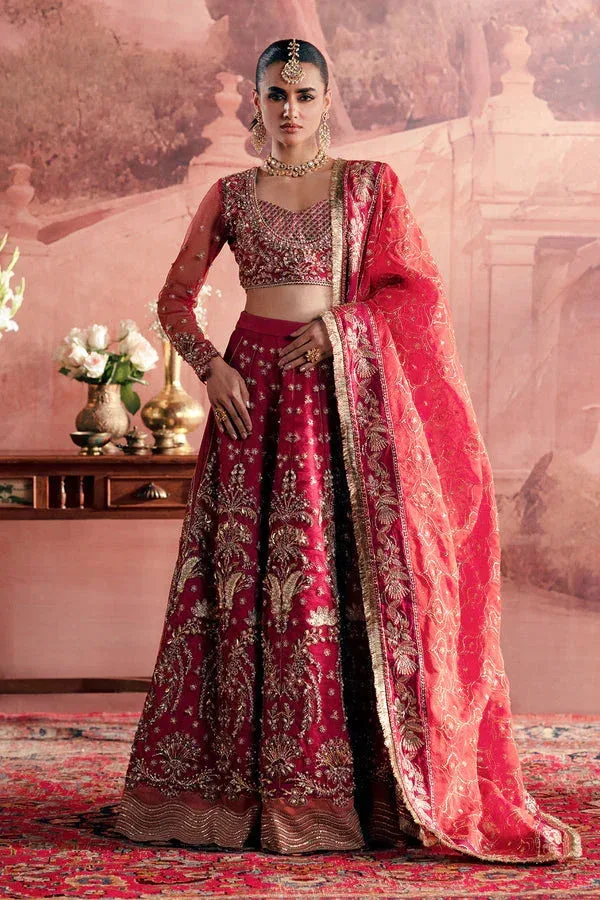 Zarposh Maharani Wedding Collection Raw Silk – view 1 – Poshaq