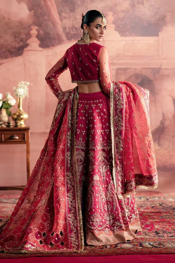 Zarposh Maharani Wedding Collection Raw Silk – view 2 – Poshaq