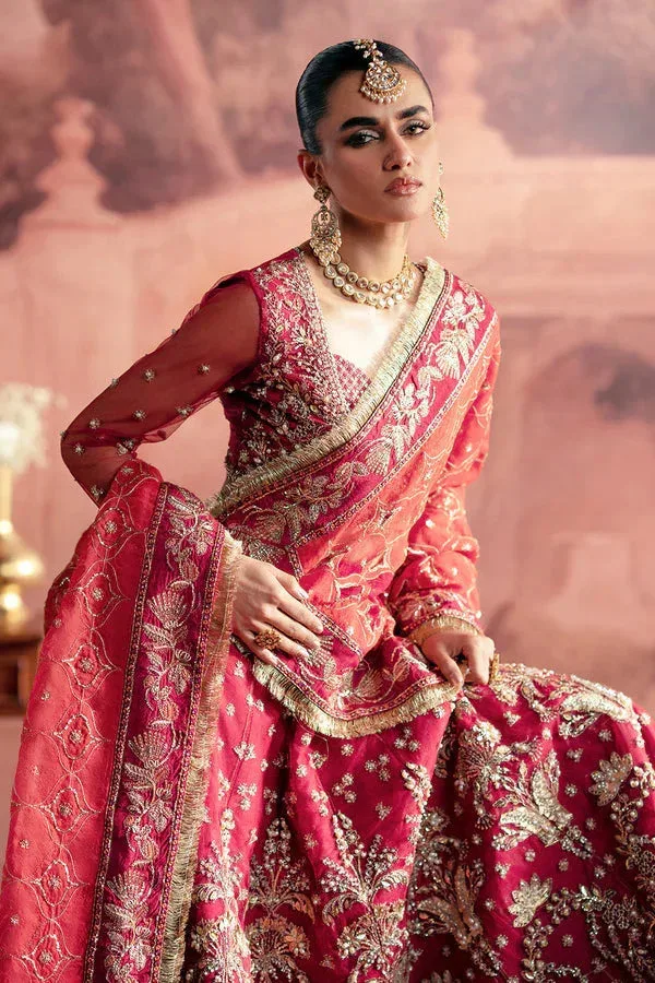 Zarposh Maharani Wedding Collection Raw Silk – view 6 – Poshaq