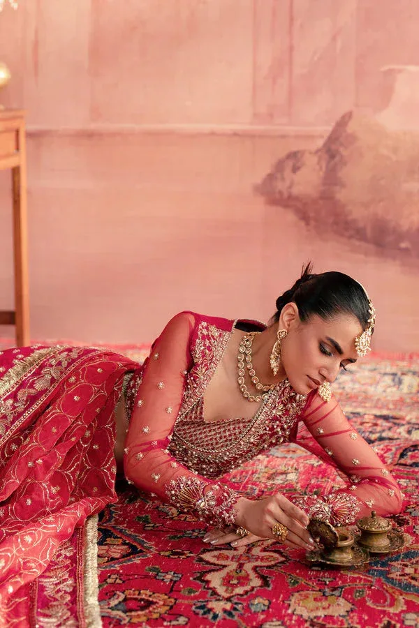 Zarposh Maharani Wedding Collection Raw Silk – view 8 – Poshaq