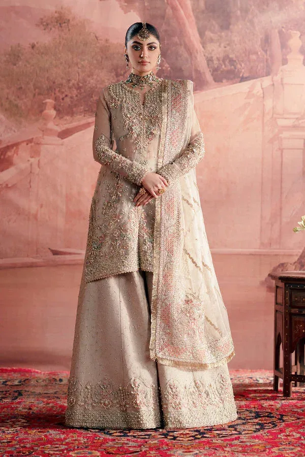 Zarposh Maharani Wedding Collection Raw Silk – view 1 – Poshaq