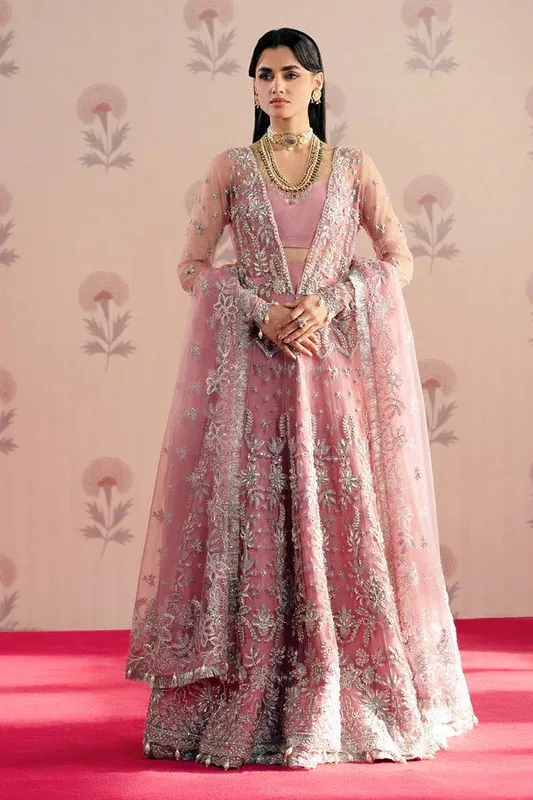 Zarposh Maharani Wedding Collection Raw Silk – view 1 – Poshaq