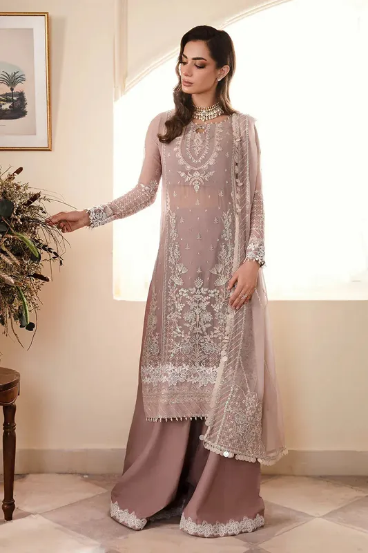 Zarposh Amirah Chiffon – view 1 – Poshaq