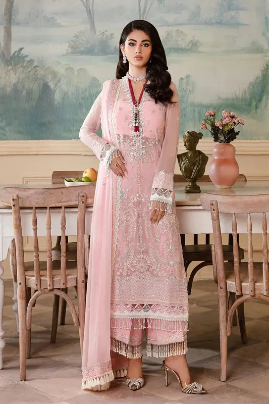 Zarposh Amirah Raw Silk – view 1 – Poshaq