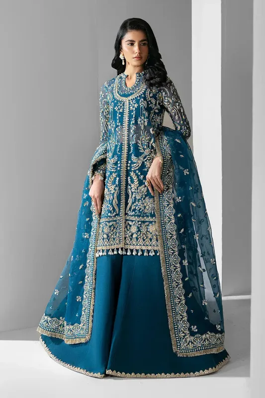 Zarposh Seraphine Raw Silk – view 1 – Poshaq