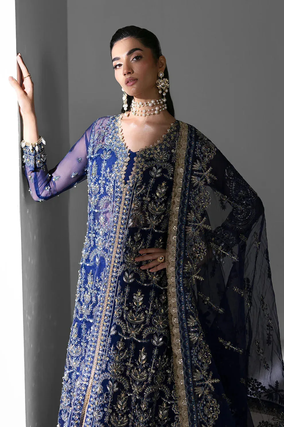 Zarposh Seraphine Raw Silk – view 2 – Poshaq