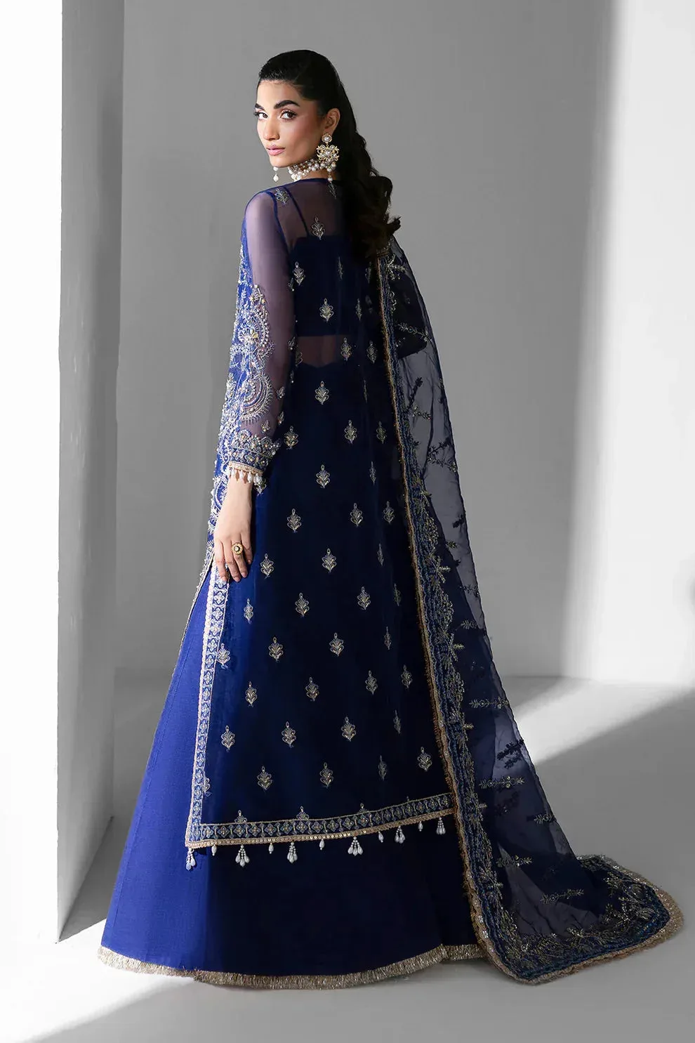 Zarposh Seraphine Raw Silk – view 3 – Poshaq