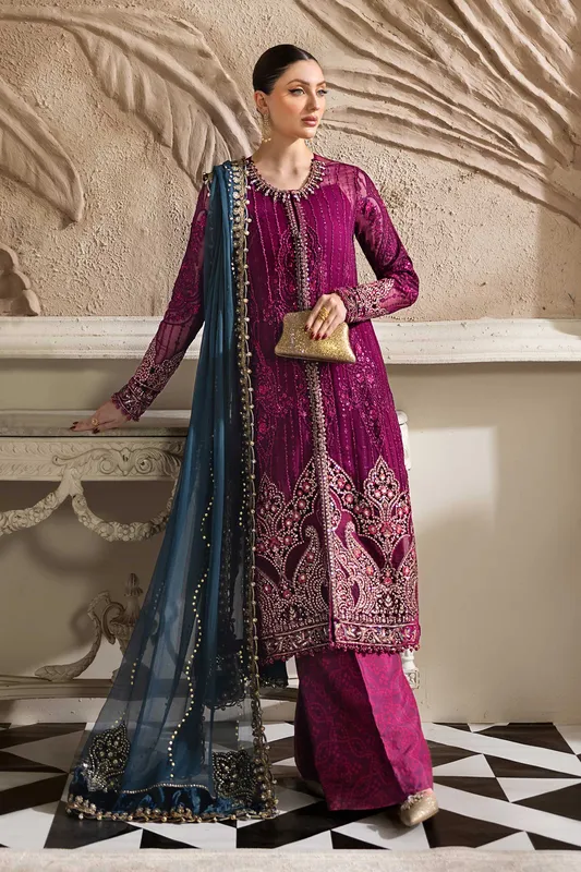 Maria B Raw Silk – view 1 – Poshaq