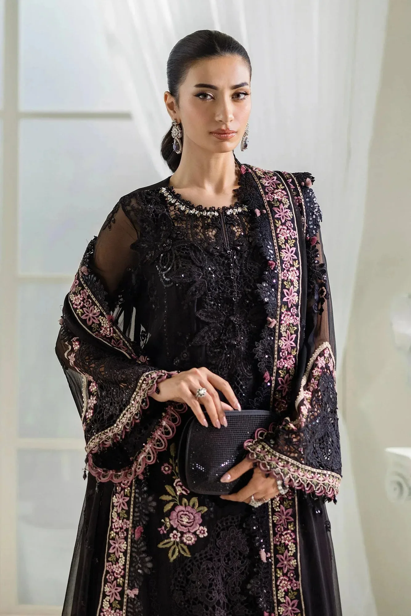 Maria B Raw Silk – view 2 – Poshaq