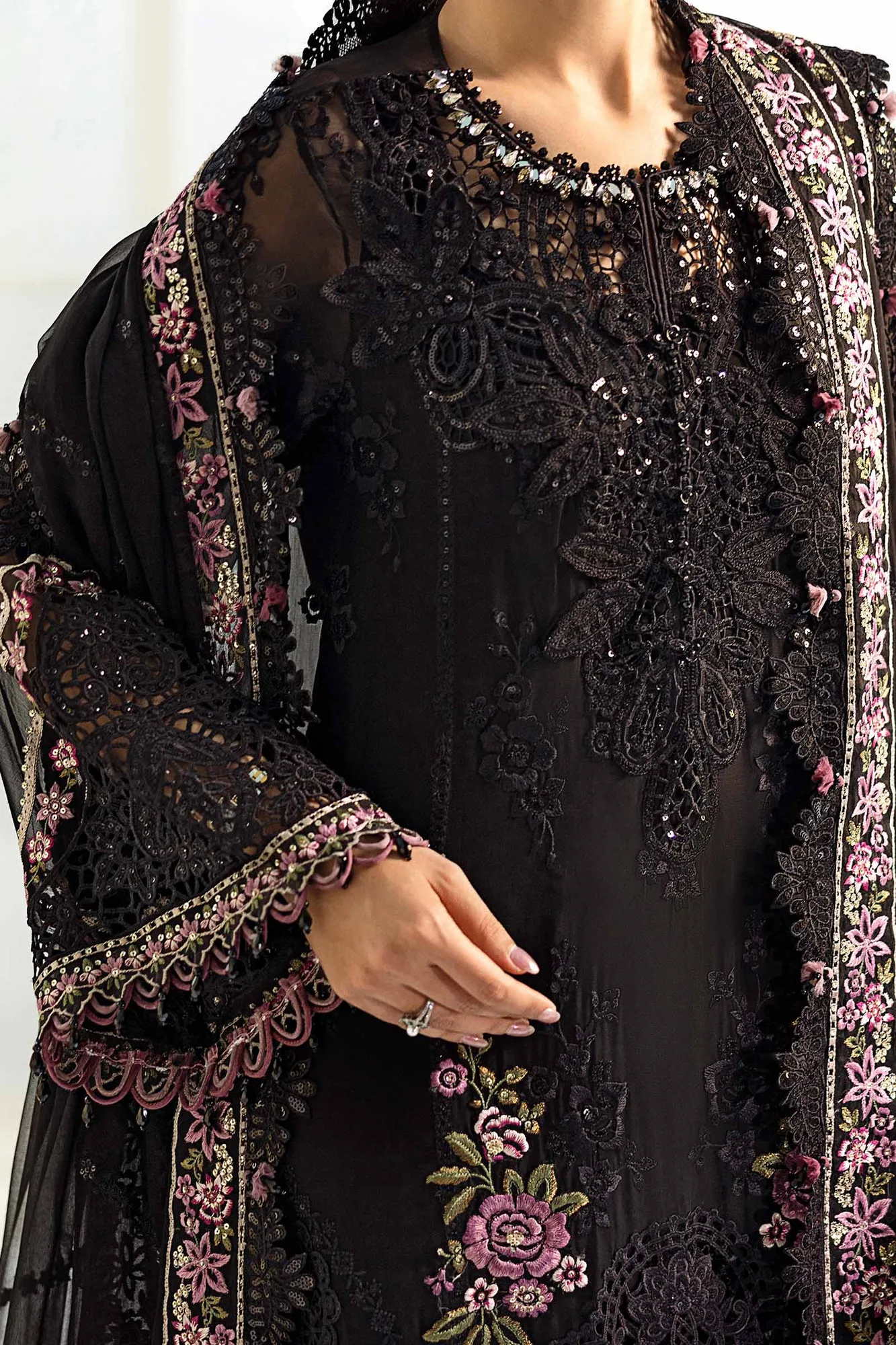 Maria B Raw Silk – view 5 – Poshaq
