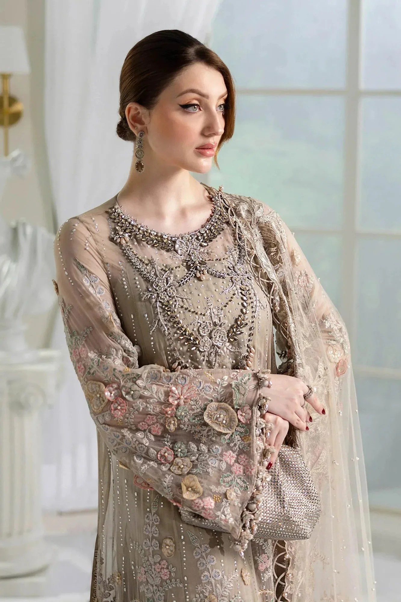Maria B Organza – view 2 – Poshaq