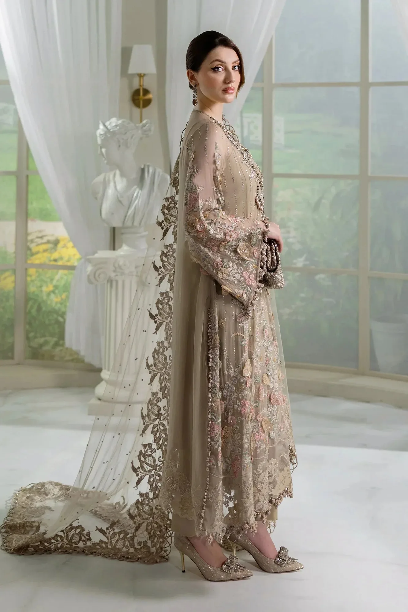 Maria B Organza – view 7 – Poshaq