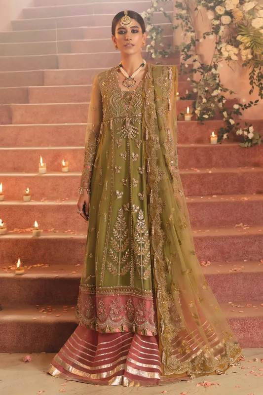 Zaha Gossamer Formals’22 Green Net – view 1 – Poshaq