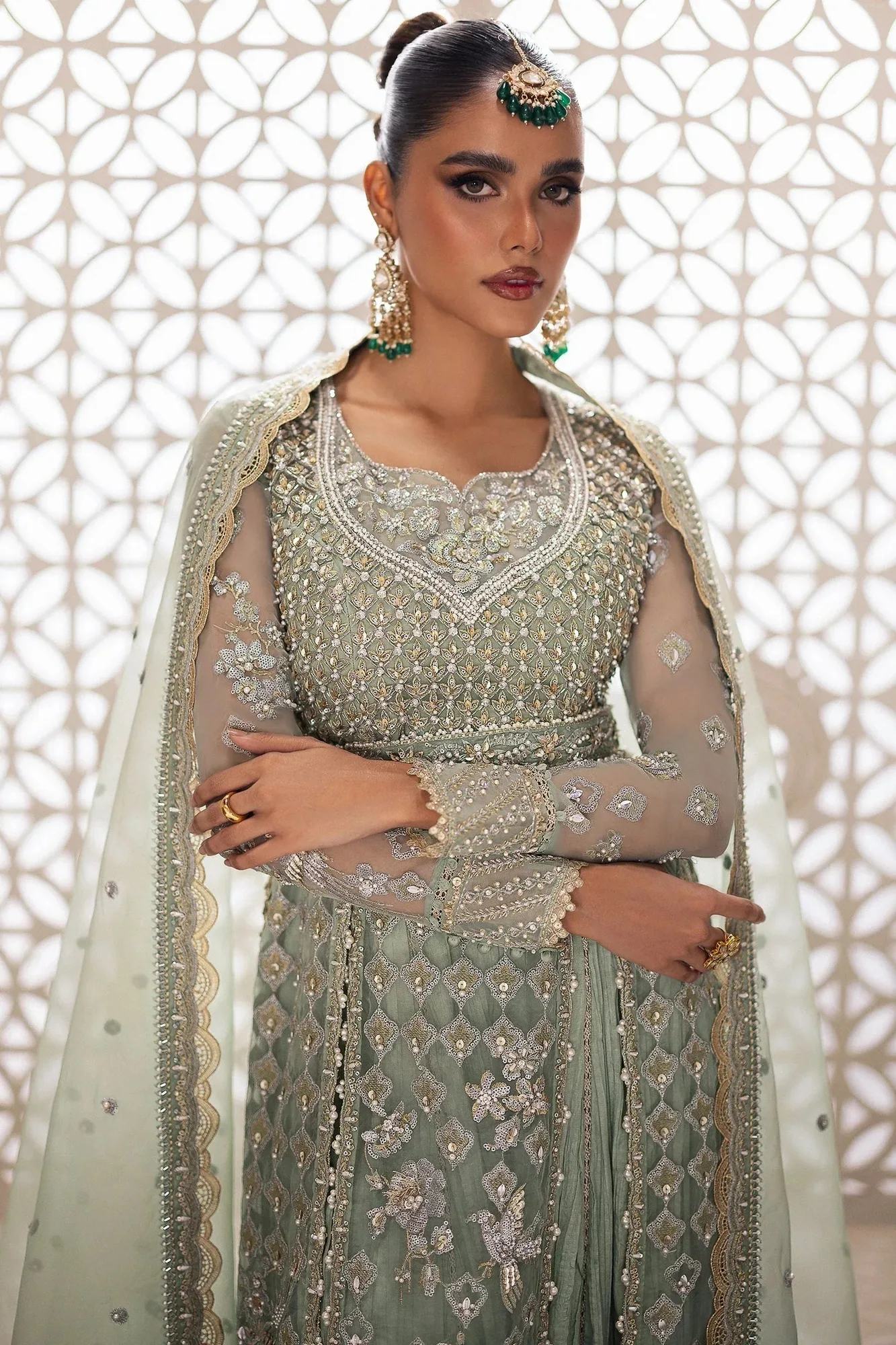 Zaha Gossamer Formals 24 Organza – view 3 – Poshaq