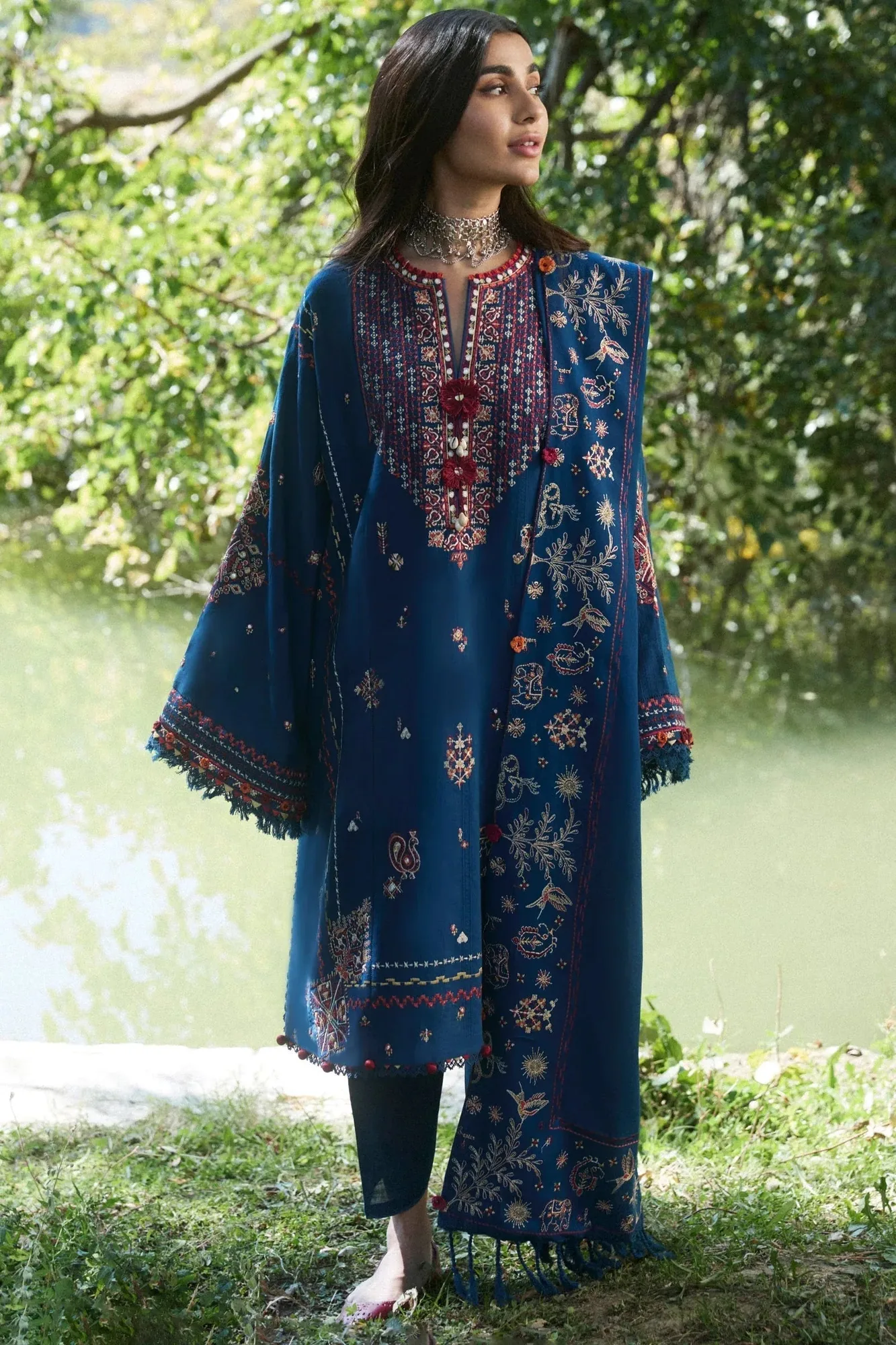 Zaha Winter 2024 Blue – view 1 – Poshaq