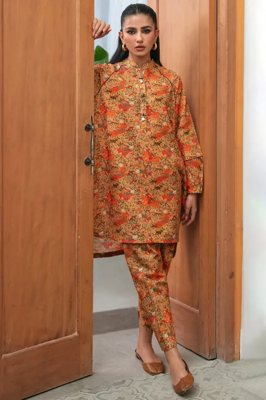 Zaha Aangan Ready to Wear Khaddar – view 1 – Poshaq