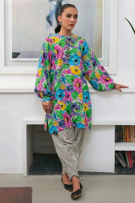 Zaha Aangan Ready to Wear Khaddar – view 1 – Poshaq