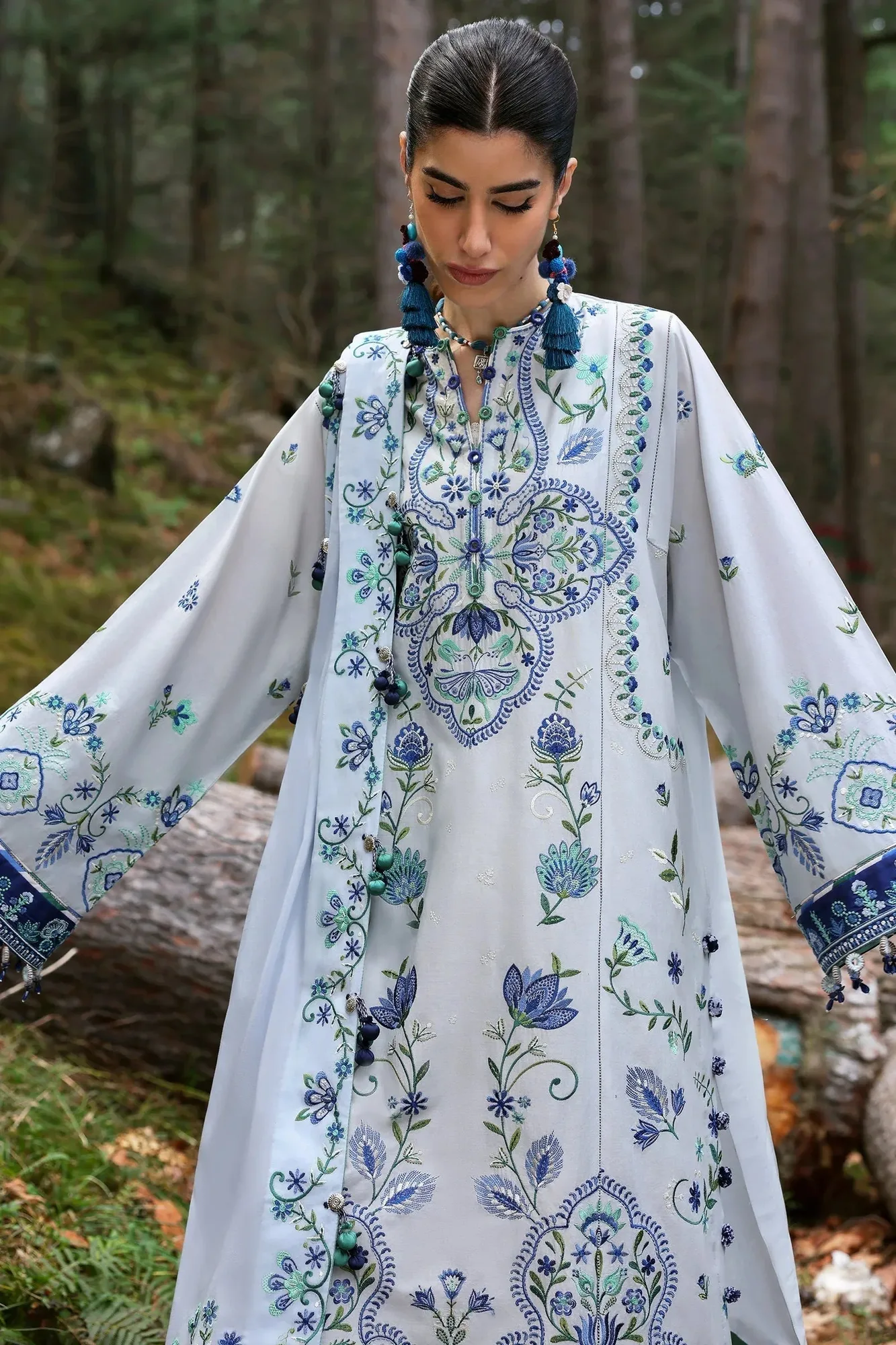 Zaha Lawn 25 Mint – view 4 – Poshaq