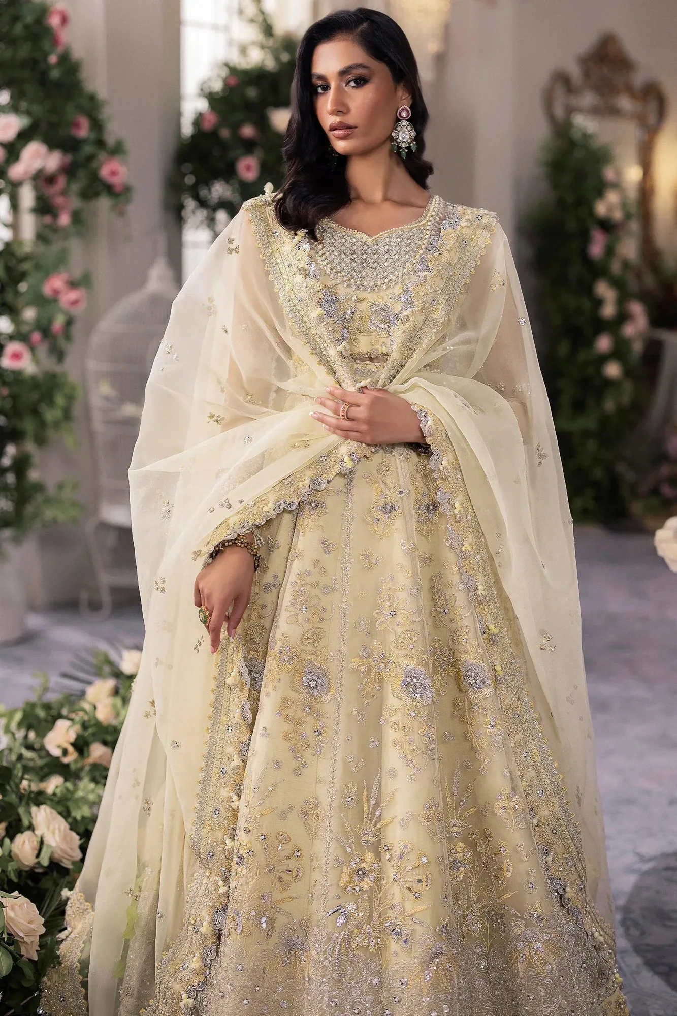 Zaha Yellow Raw Silk – view 3 – Poshaq