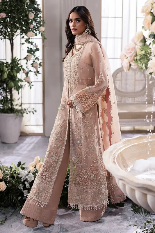 Zaha Silver Raw Silk – view 1 – Poshaq