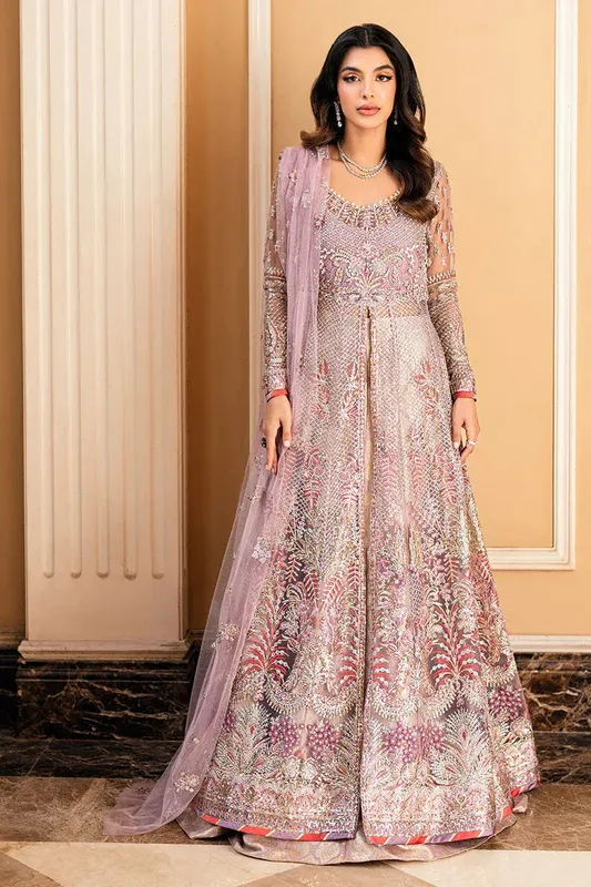 Mushq Mann Mein Tu Wedding Organza – view 1 – Poshaq