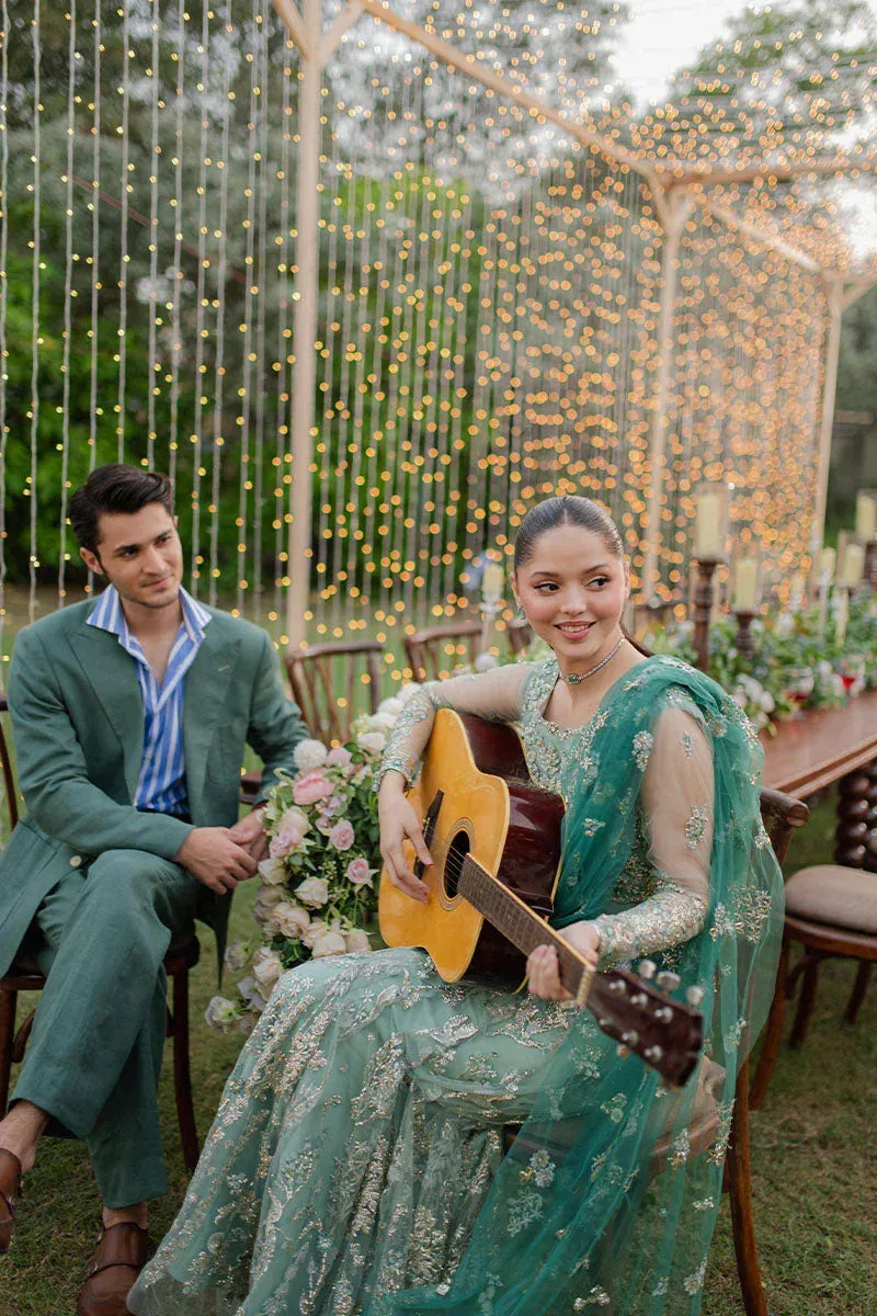 Mushq Mann Mein Tu Wedding Organza – view 8 – Poshaq