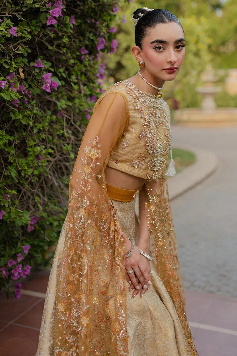 Mushq Mann Mein Tu Wedding Silk – view 4 – Poshaq