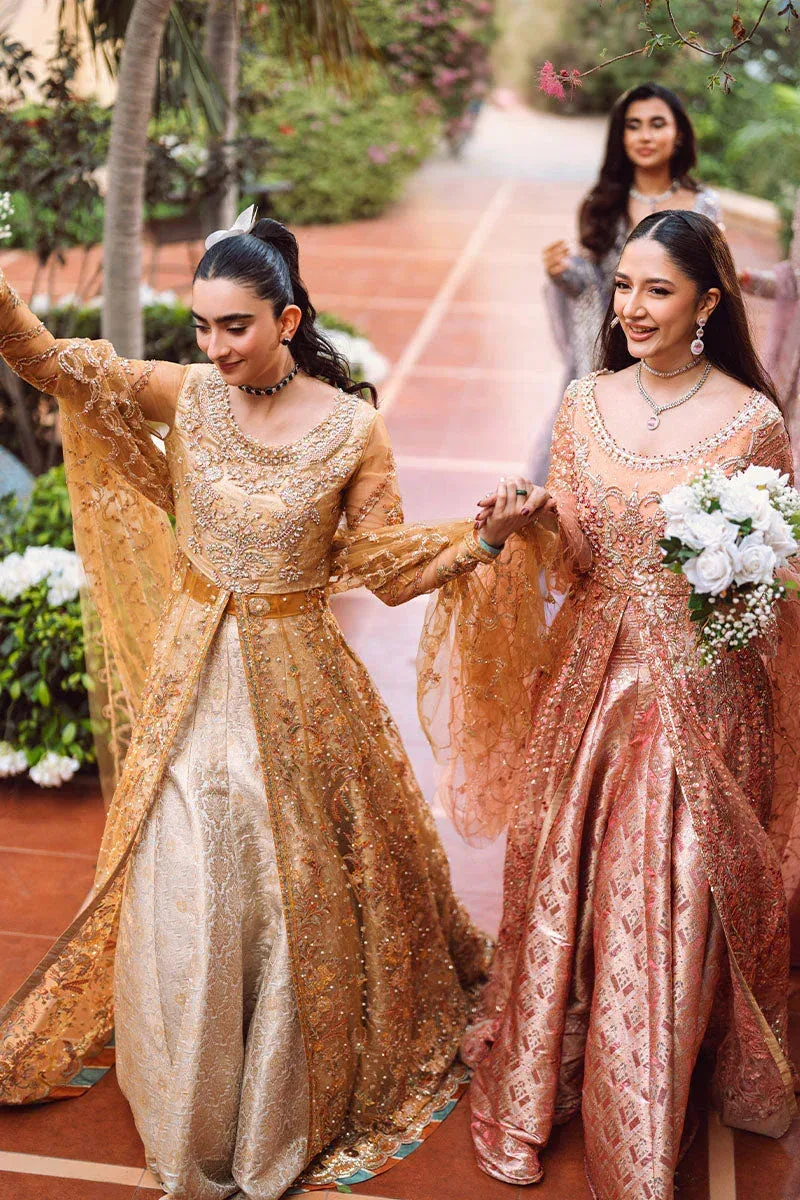 Mushq Mann Mein Tu Wedding Silk – view 7 – Poshaq