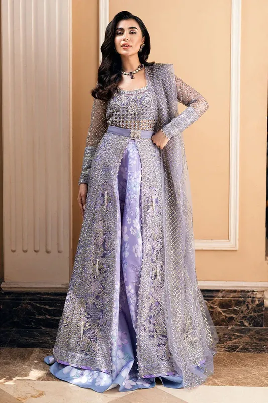 Mushq Mann Mein Tu Wedding Organza – view 1 – Poshaq