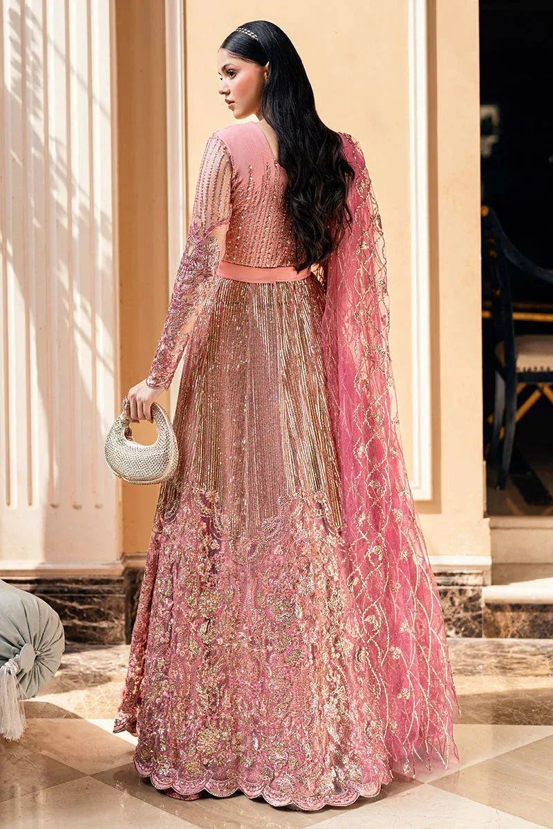 Mushq Mann Mein Tu Wedding Organza – view 2 – Poshaq