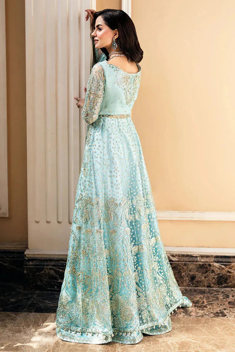 Mushq Mann Mein Tu Wedding Organza – view 2 – Poshaq