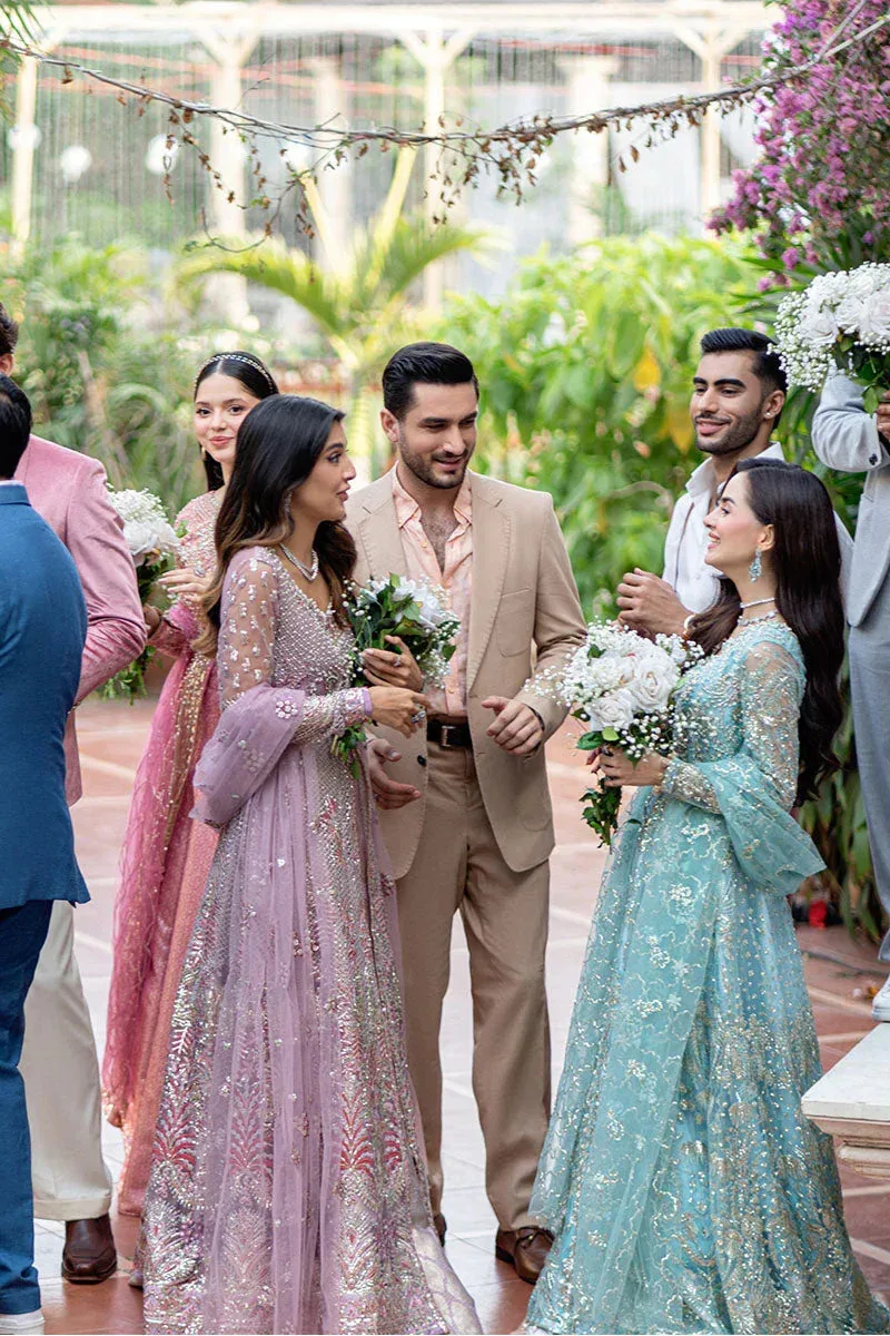 Mushq Mann Mein Tu Wedding Organza – view 9 – Poshaq