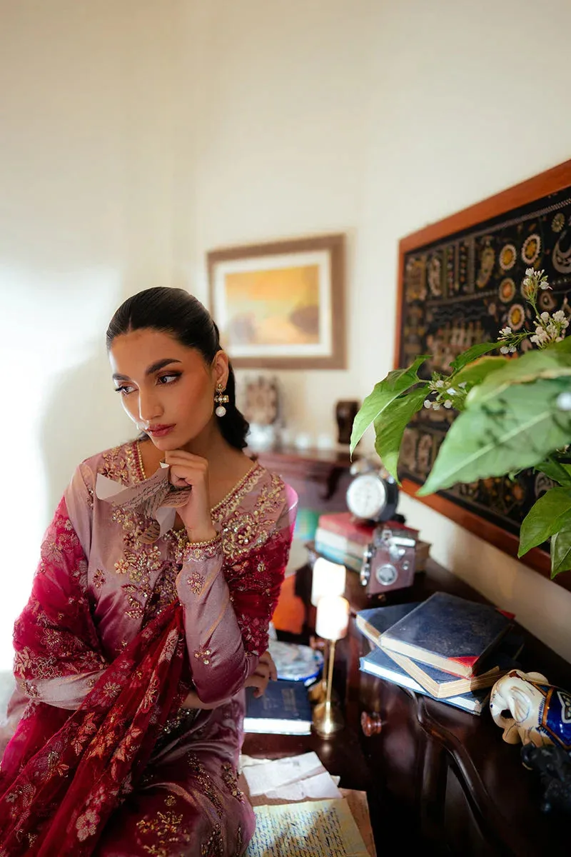 Mushq Sunehri Resham Edit Satin – view 4 – Poshaq