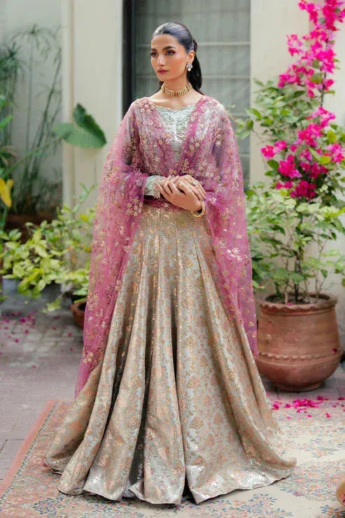 Mushq Sunehri Resham Edit Satin – view 1 – Poshaq