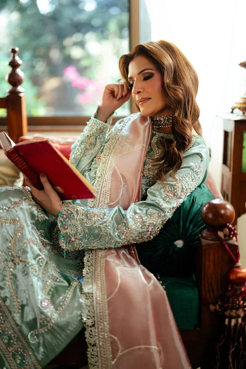 Mushq Sunehri Resham Edit Tissue – view 4 – Poshaq