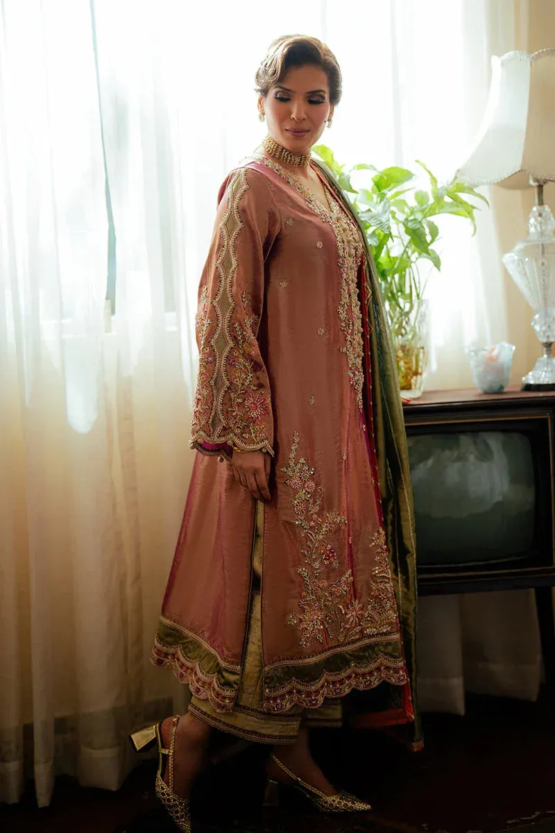 Mushq Sunehri Resham Edit Tissue – view 5 – Poshaq