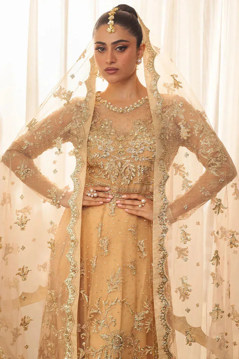 Mushq Hemline Aura Debut Wedding Formals Raw Silk – view 4 – Poshaq