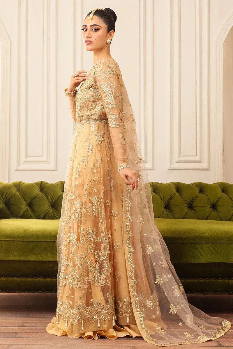 Mushq Hemline Aura Debut Wedding Formals Raw Silk – view 5 – Poshaq