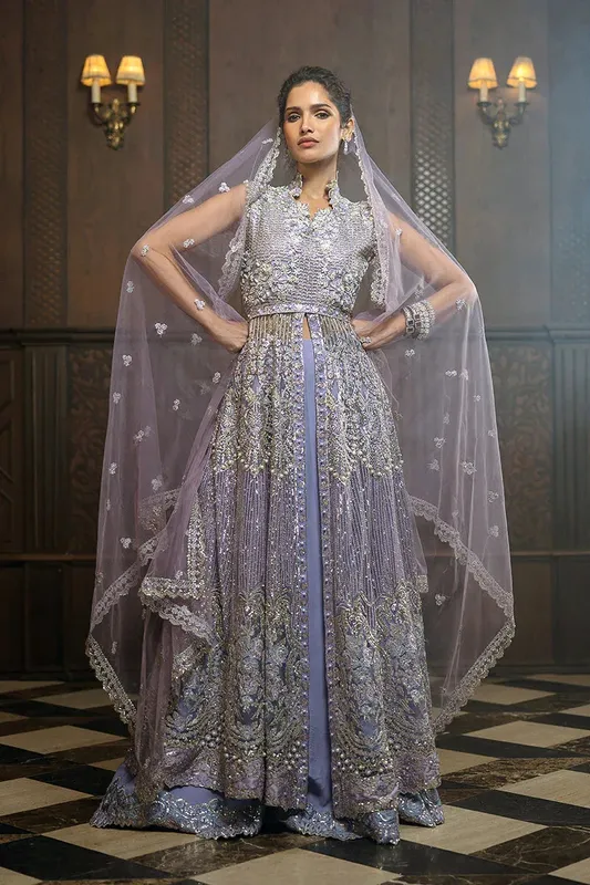 Mushq Stargust Wedding Collection 24 Raw Silk – view 1 – Poshaq