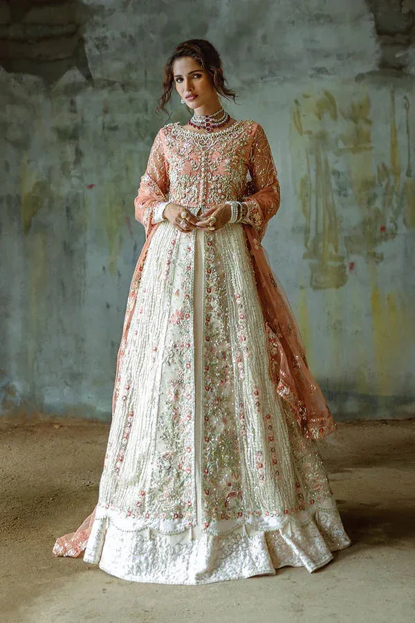 Mushq Stargust Wedding Collection 24 Silver Raw Silk – view 1 – Poshaq