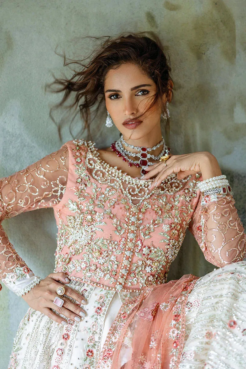 Mushq Stargust Wedding Collection 24 Silver Raw Silk – view 10 – Poshaq