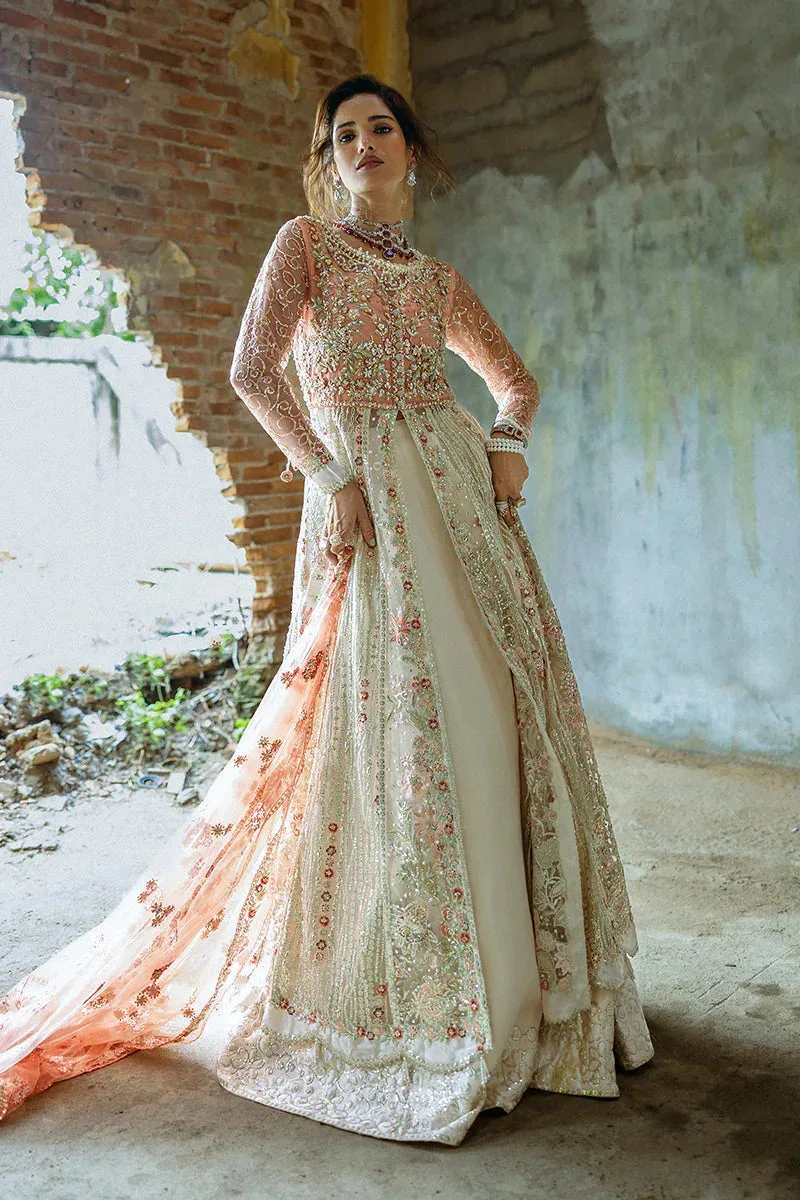 Mushq Stargust Wedding Collection 24 Silver Raw Silk – view 7 – Poshaq