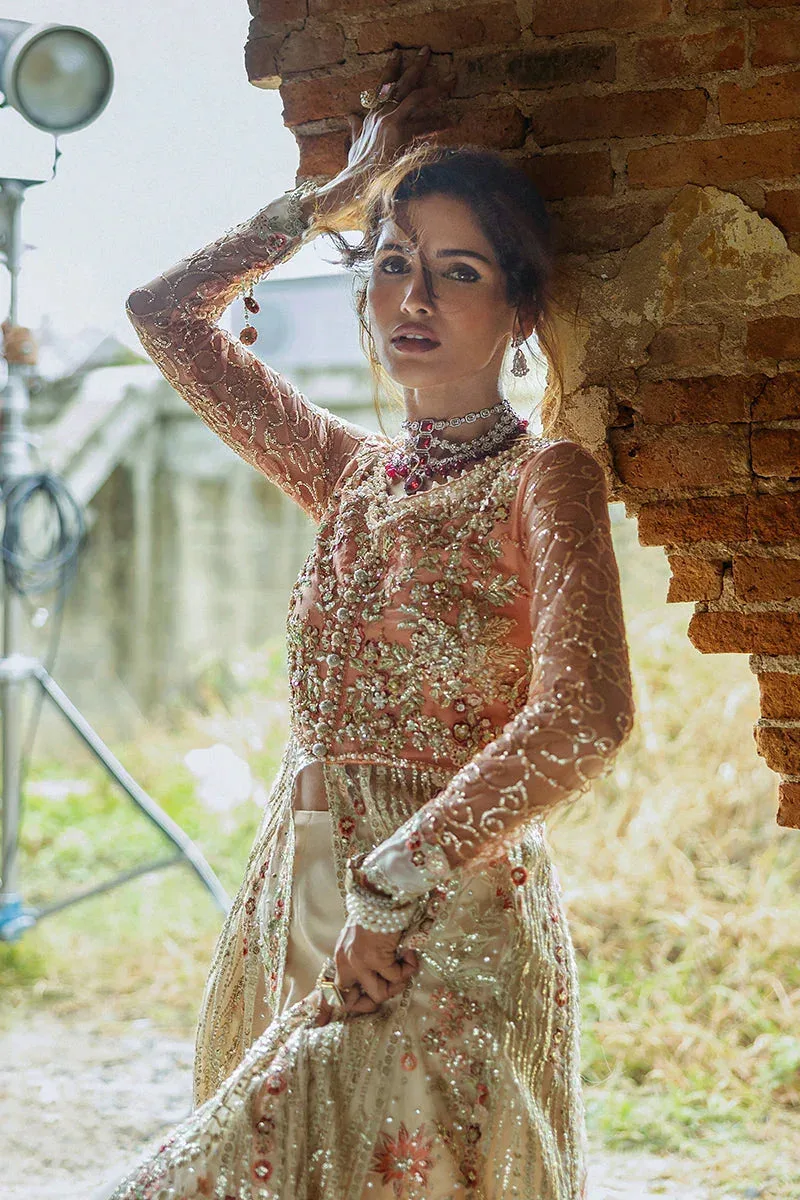 Mushq Stargust Wedding Collection 24 Silver Raw Silk – view 8 – Poshaq