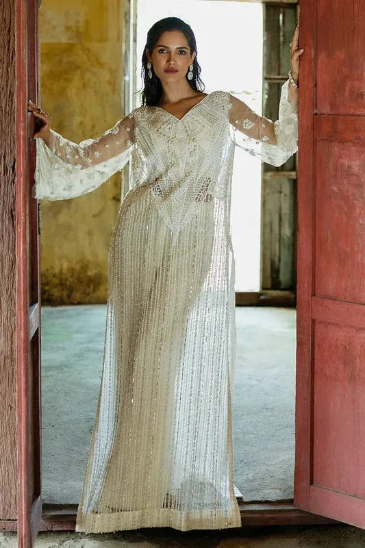 Mushq Fleur Luxury Formals 24 Raw Silk – view 1 – Poshaq