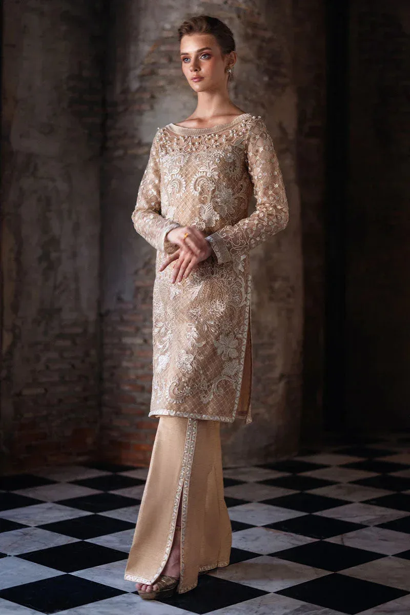 Mushq Fusion Pret Raw Silk – view 2 – Poshaq