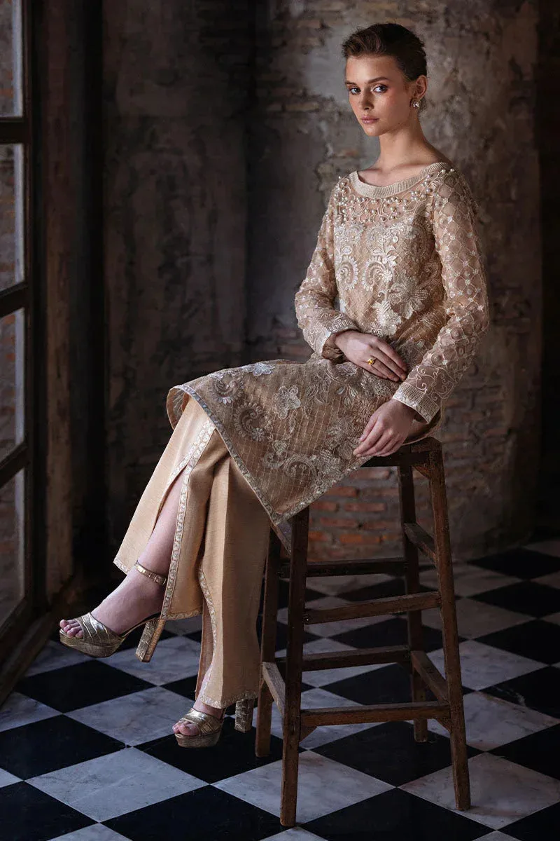 Mushq Fusion Pret Raw Silk – view 4 – Poshaq