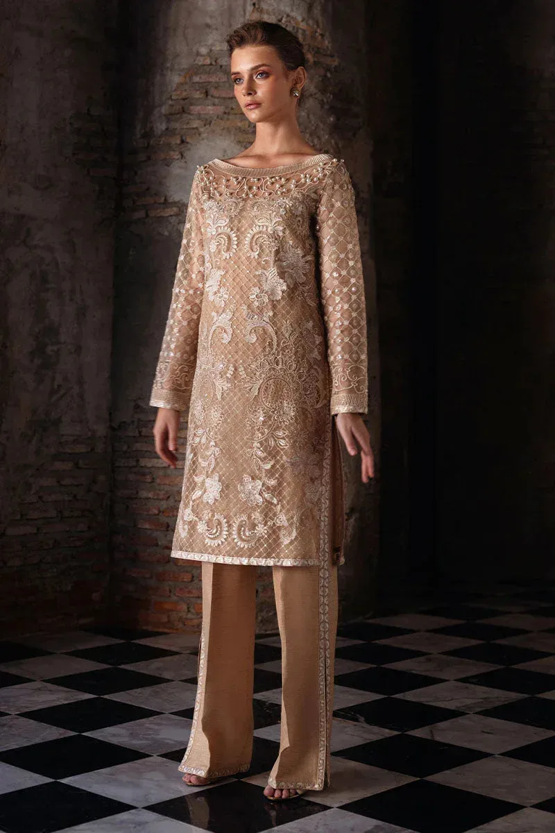 Mushq Fusion Pret Raw Silk – view 6 – Poshaq
