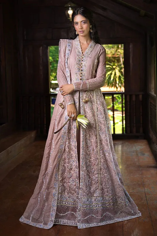 Mushq Roohi Luxury Collection Raw Silk – view 1 – Poshaq