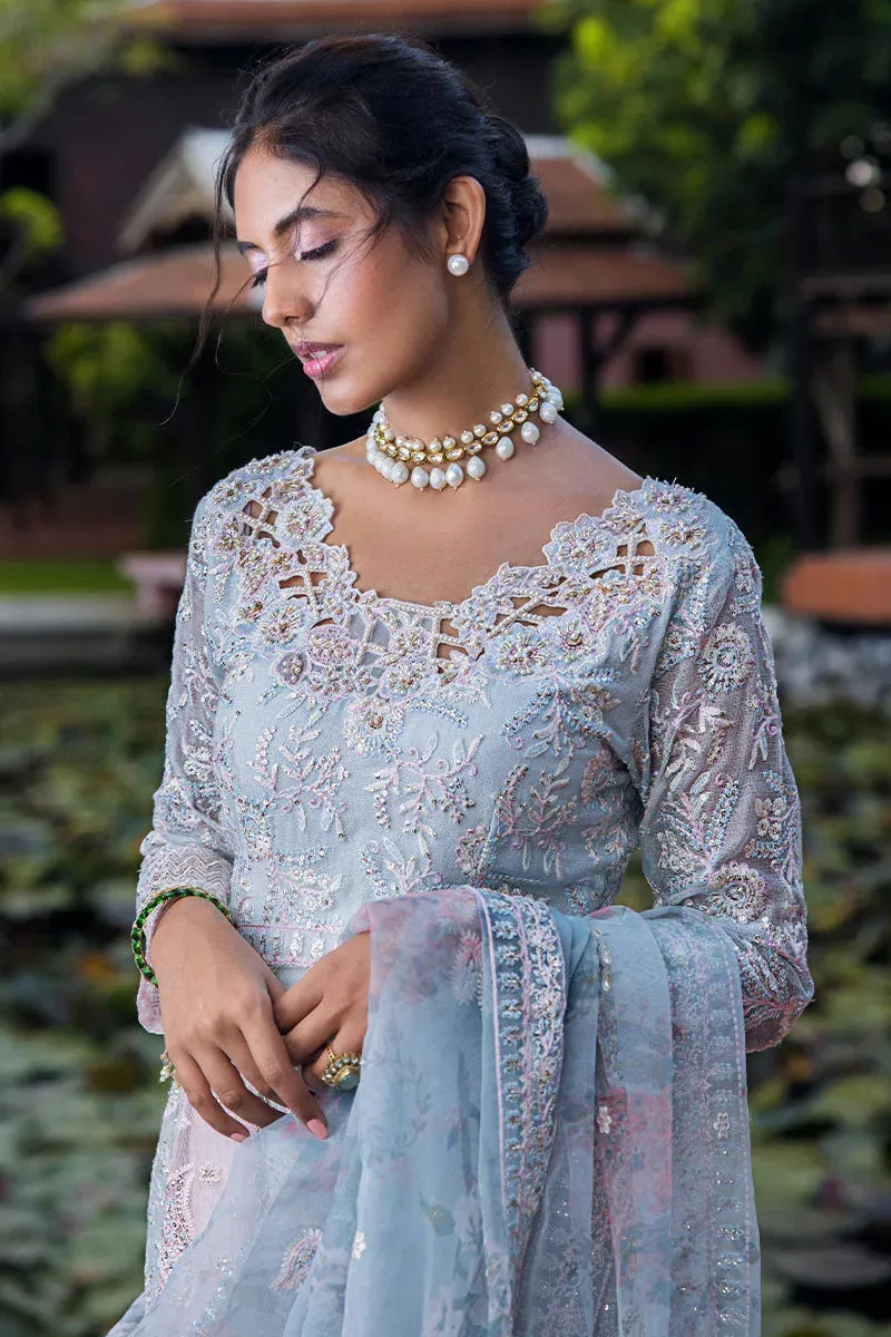 Mushq Roohi Luxury Collection Pink Cotton Silk – view 3 – Poshaq